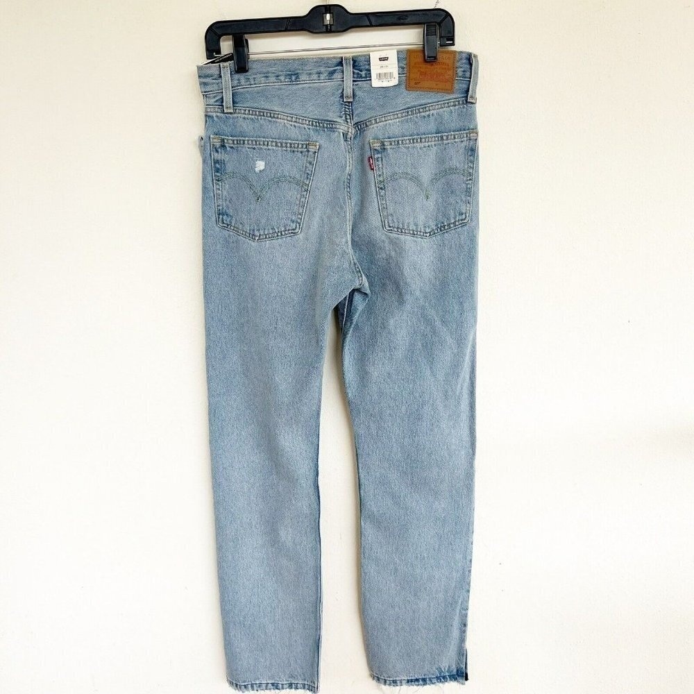 Levi's 501 denim
button fly Jeans side split Straight leg size 32 × 30 Revolve - Picture 12 of 13